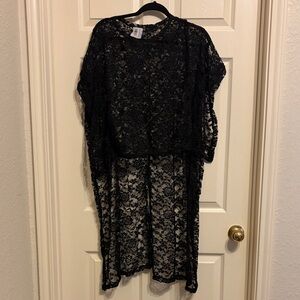 Love Black Lace Overlay